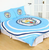 Manchester City dekbedovertrek 2 persoons omkeerbaar 200 x 200 cm